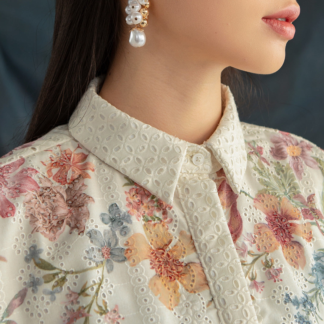 Eira Top Ivory Blossom