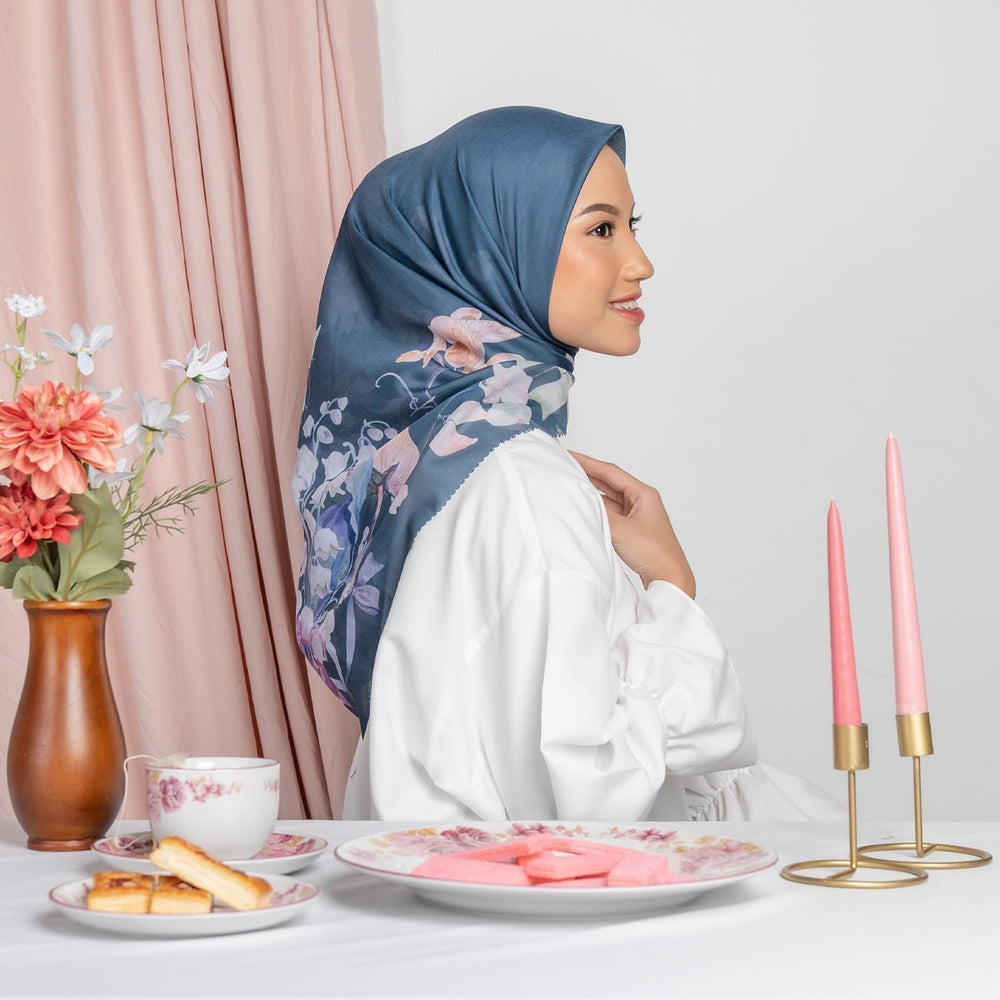 Flourette Emerald Scarf | HijabChic
