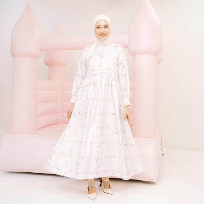 Faye Soft Pink Dress | HijabChic