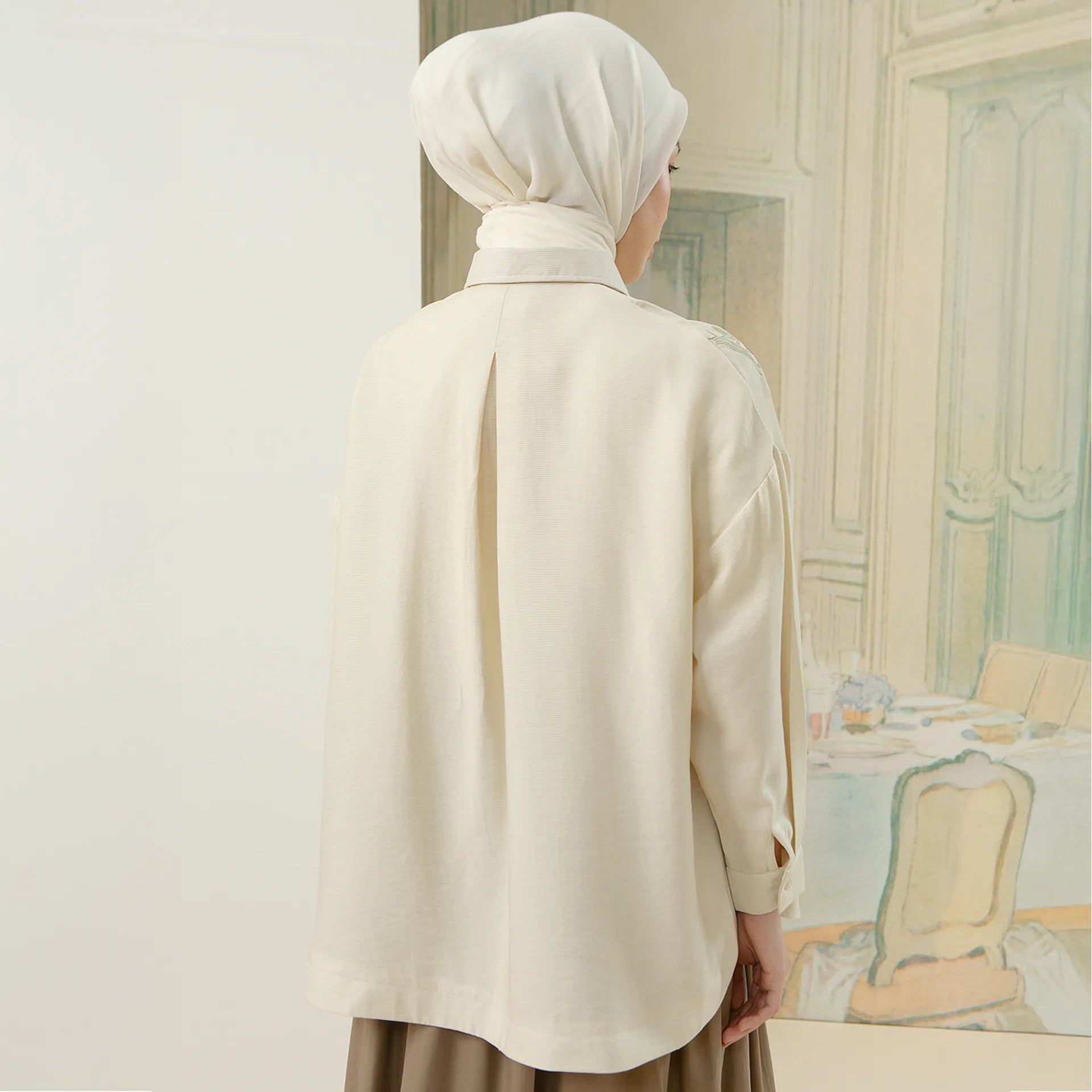 Gaiia Beige Top