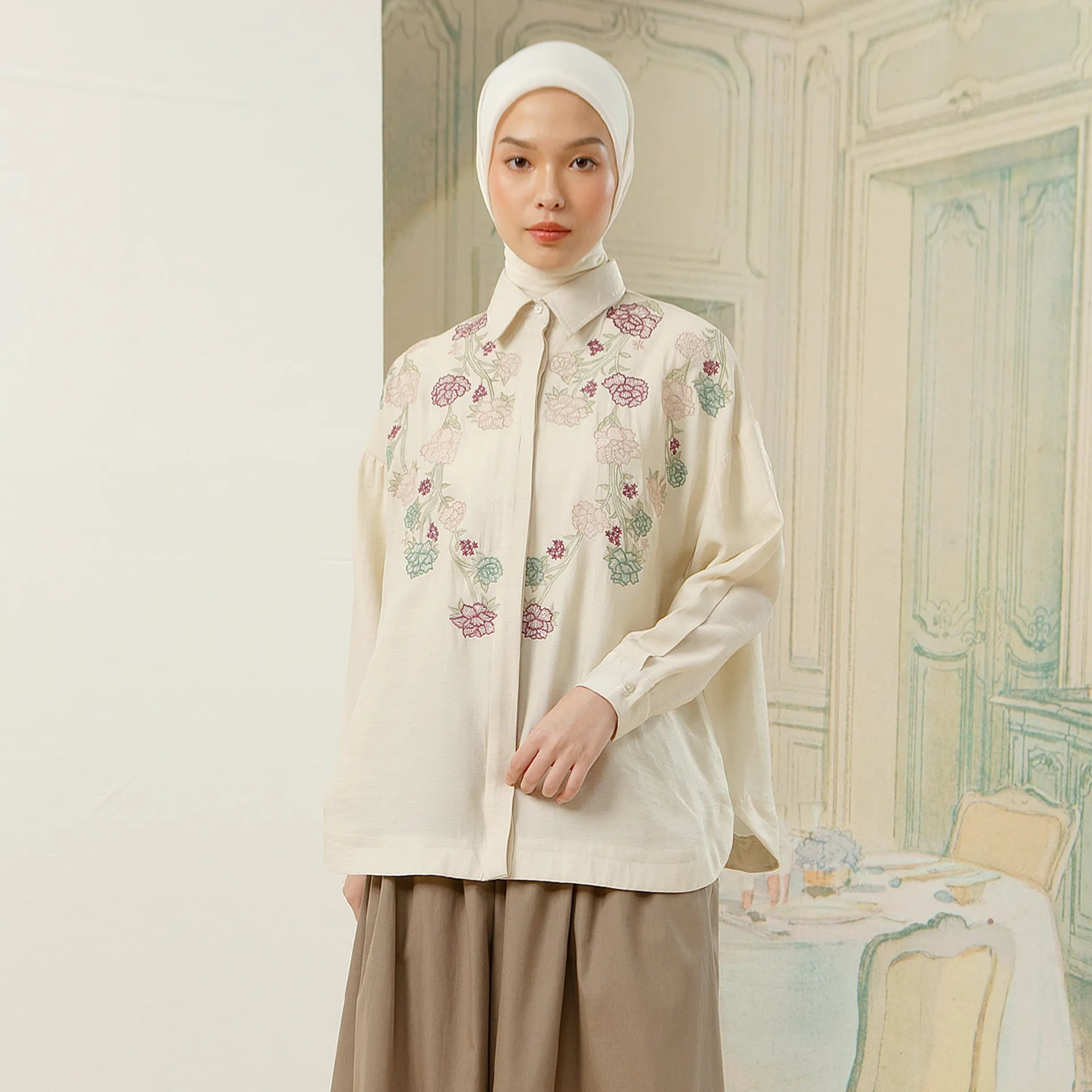 Gaiia Beige Top