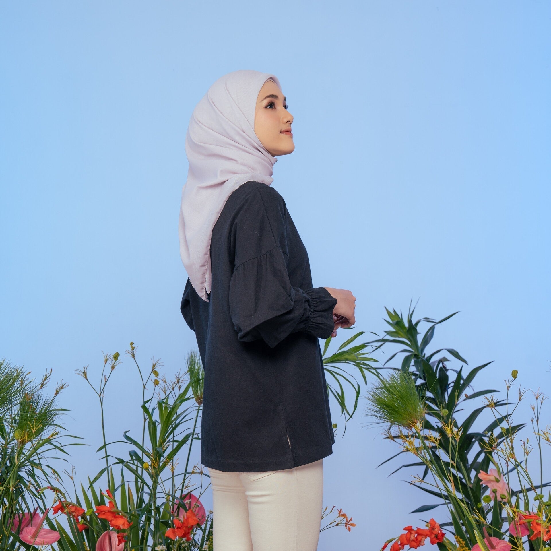 Delicia Black Tops | HijabChic