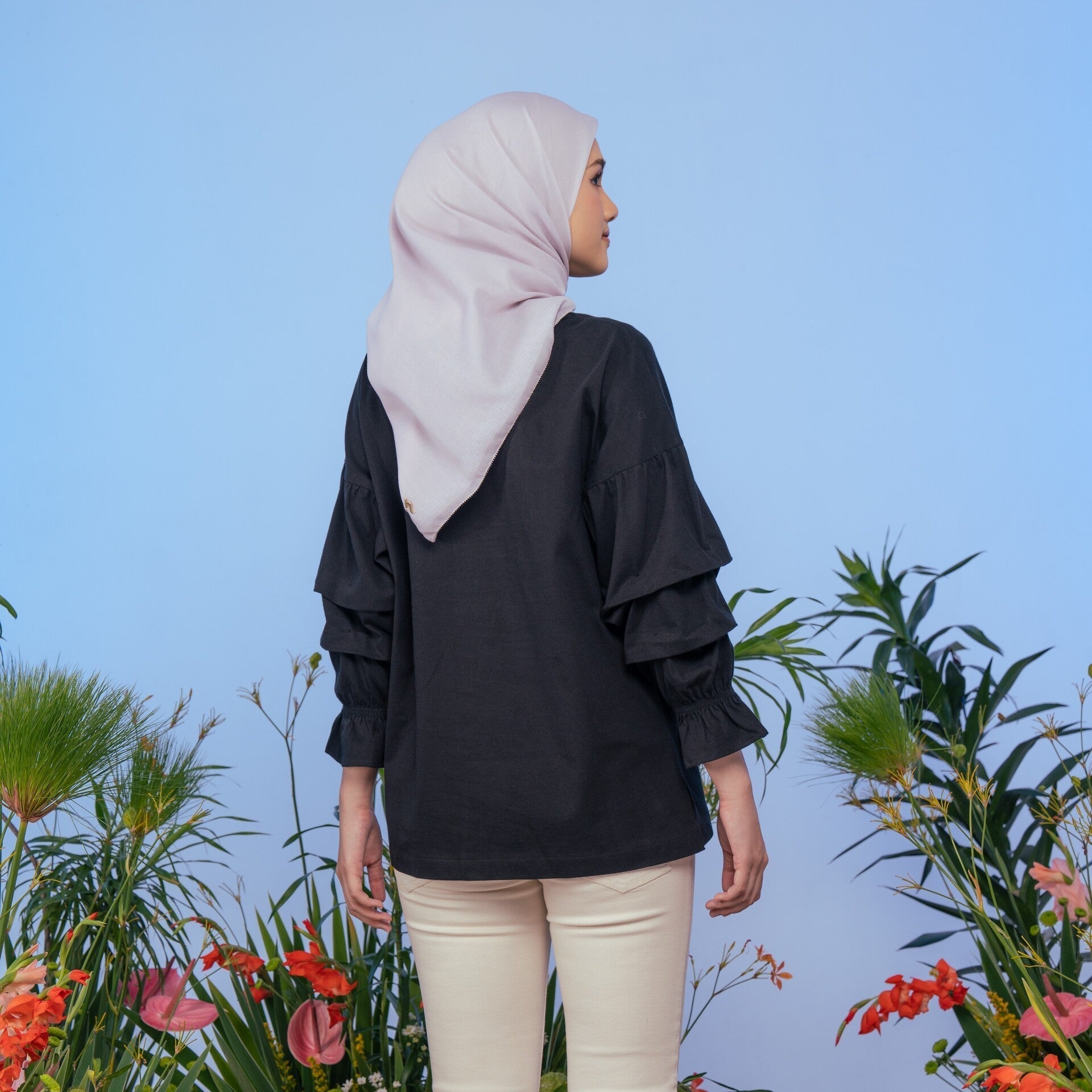 Delicia Black Tops | HijabChic