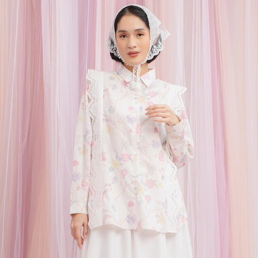 Ishanika Creme Top (Pre-Order) | HijabChic