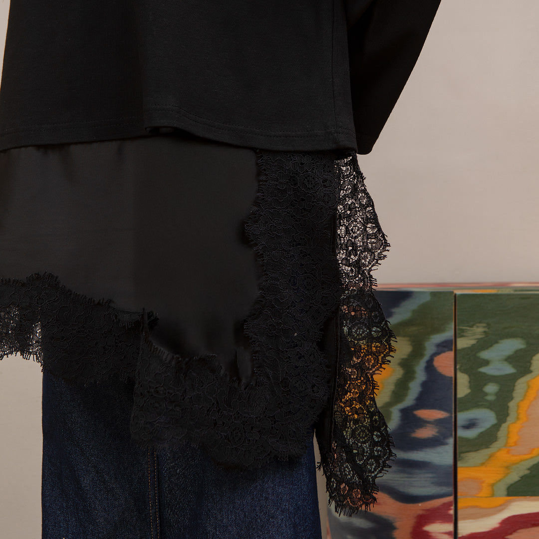 Kaluna Lace Black Top