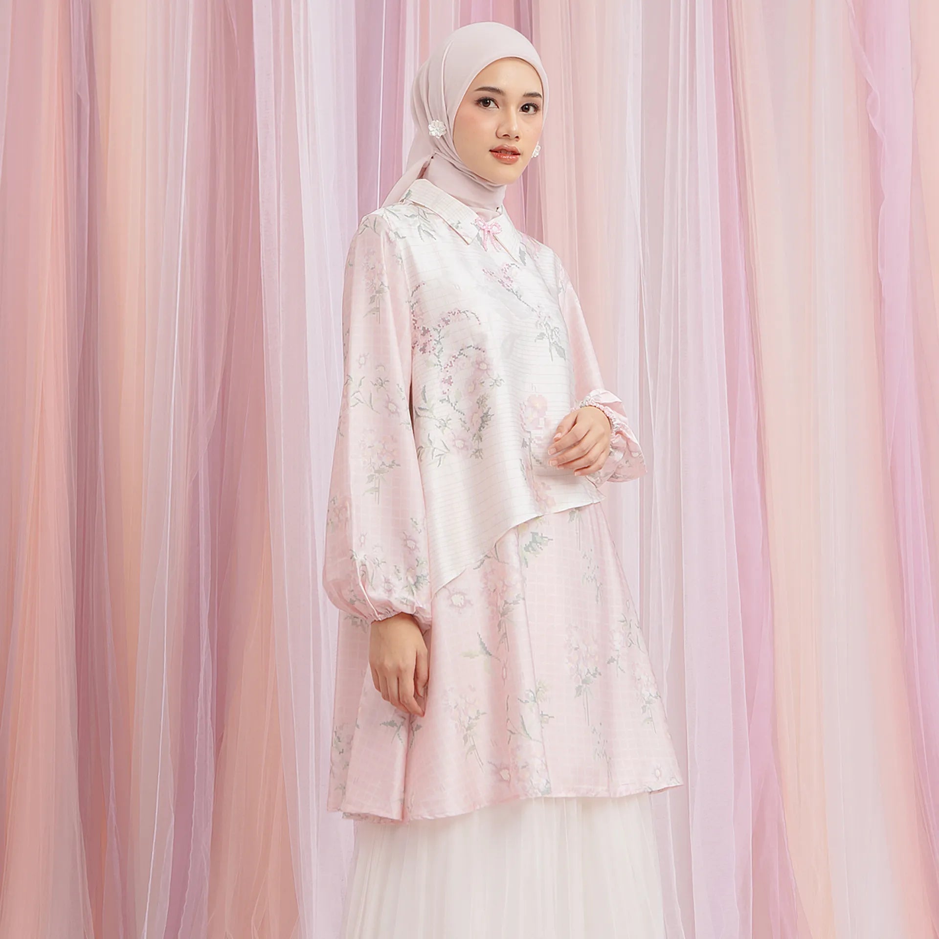 Katia Carnation Pink Tunic | HijabChic