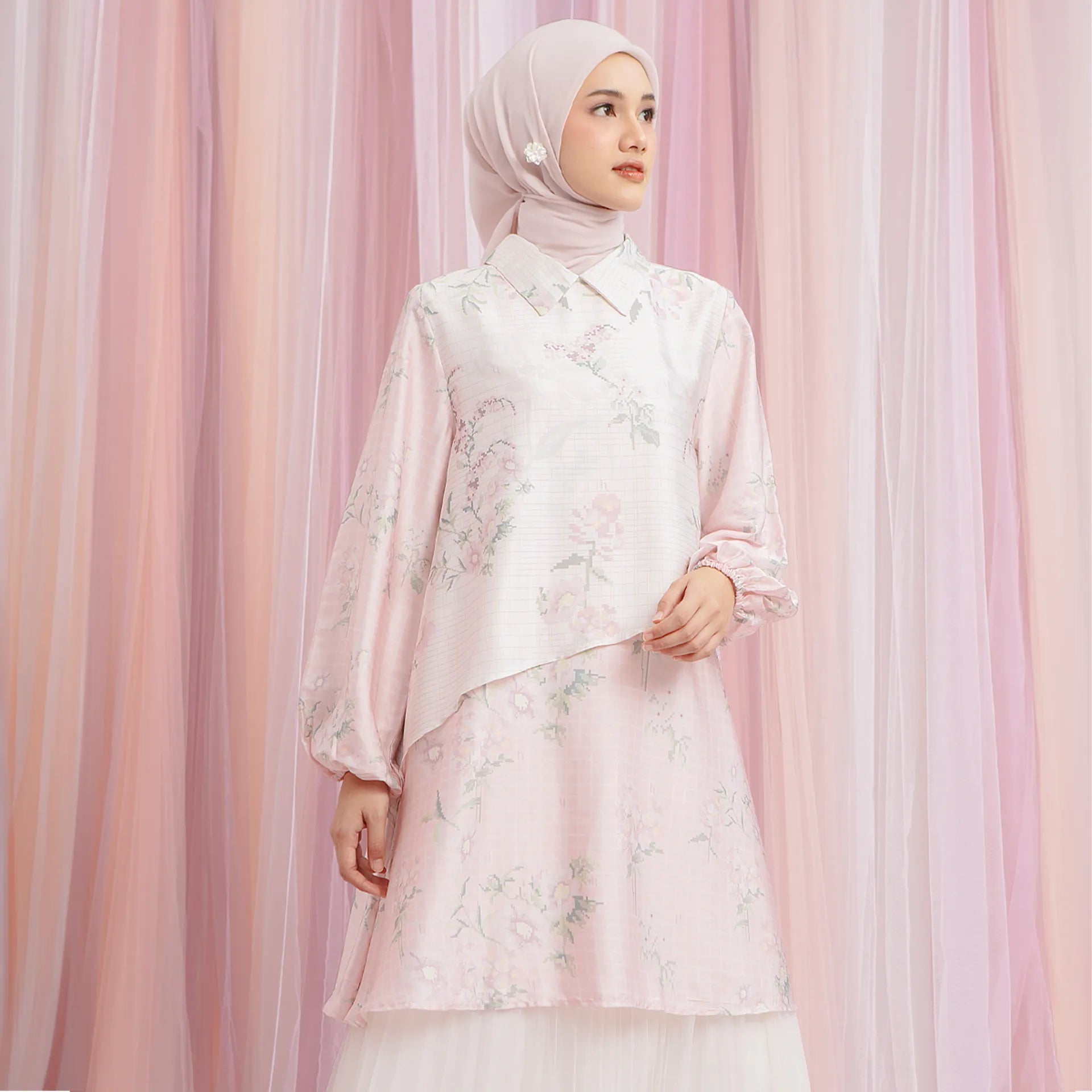 Katia Carnation Pink Tunic | HijabChic