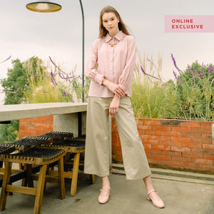 Defect Keisha Dusty Pink Tops | HijabChic