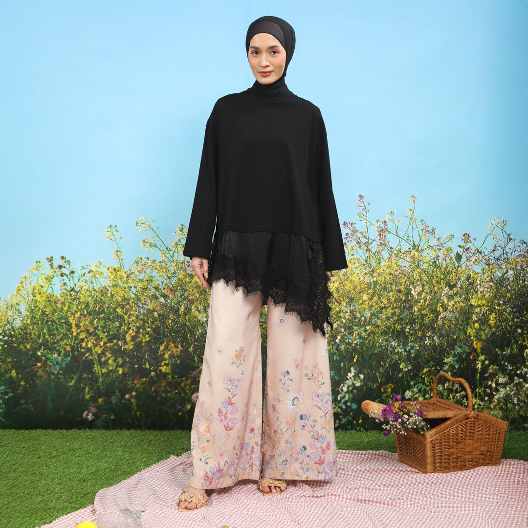 Kaluna Lace Black Top