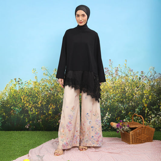 Kaluna Lace Black Top