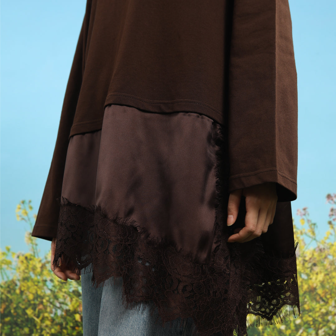 Kaluna Lace Drak Choco Top