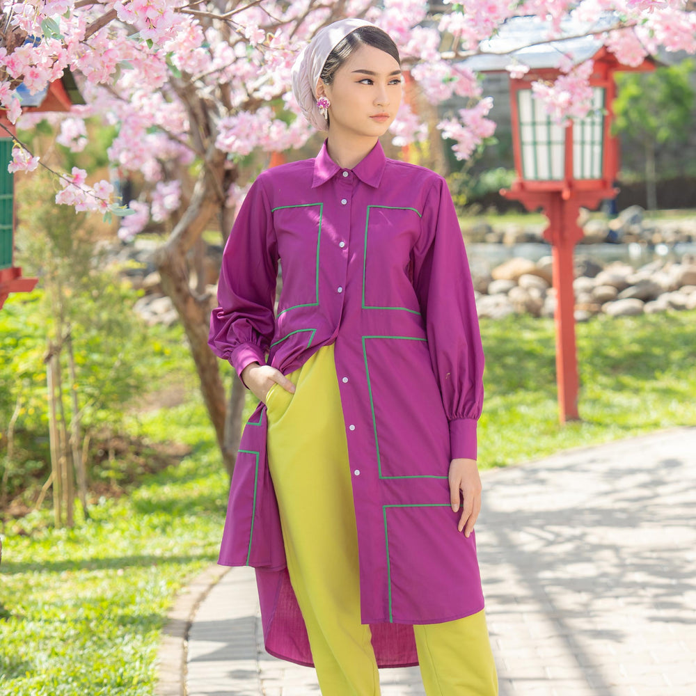 Kariya Plum Tunics | HijabChic