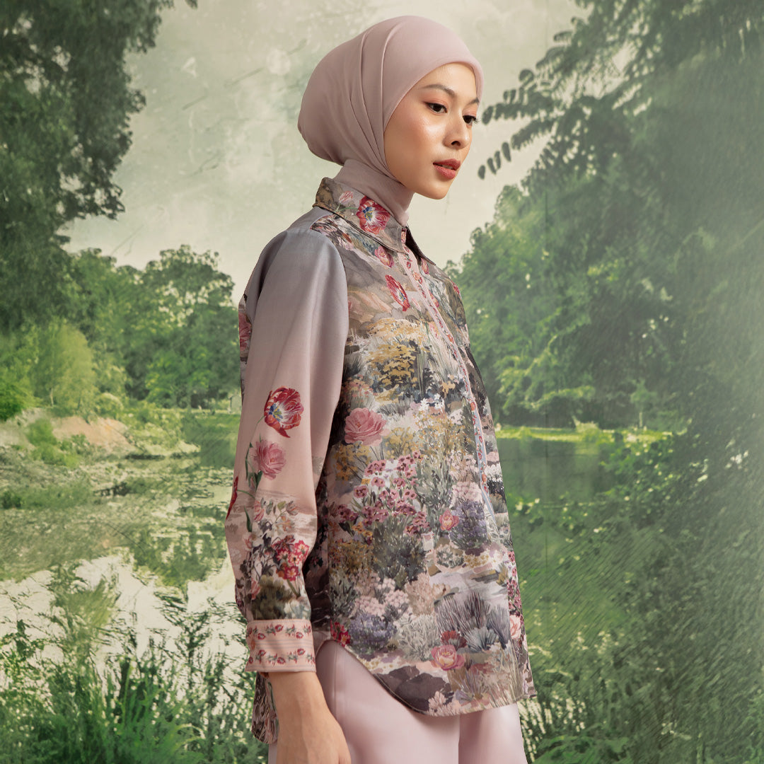 Leifa Violet Ash Top