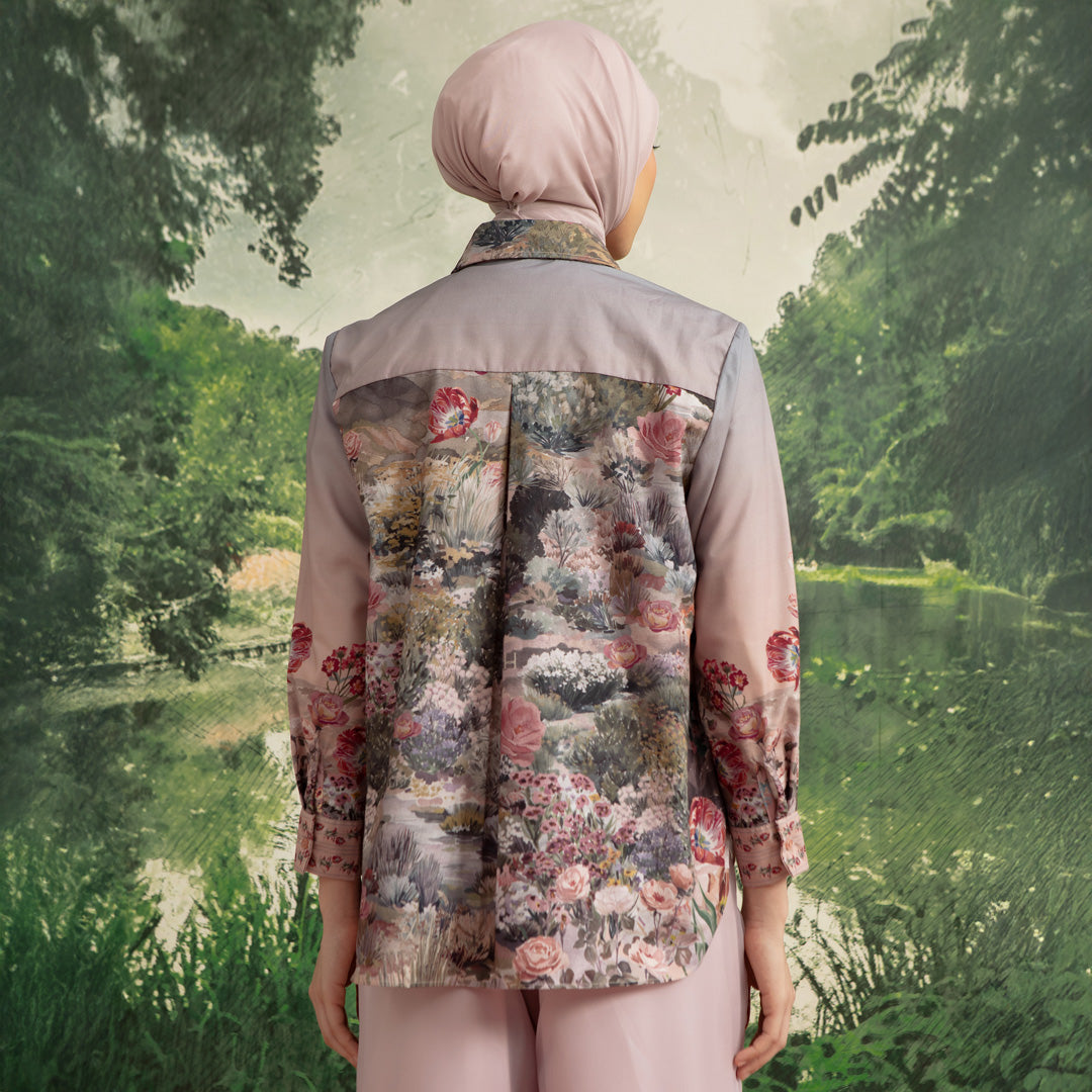 Leifa Violet Ash Top