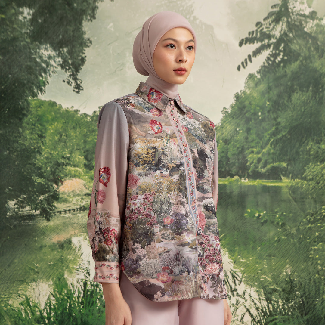 Leifa Violet Ash Top