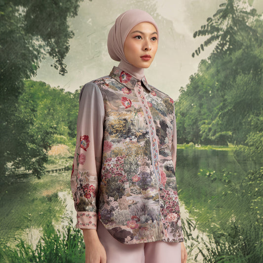 Leifa Violet Ash Top