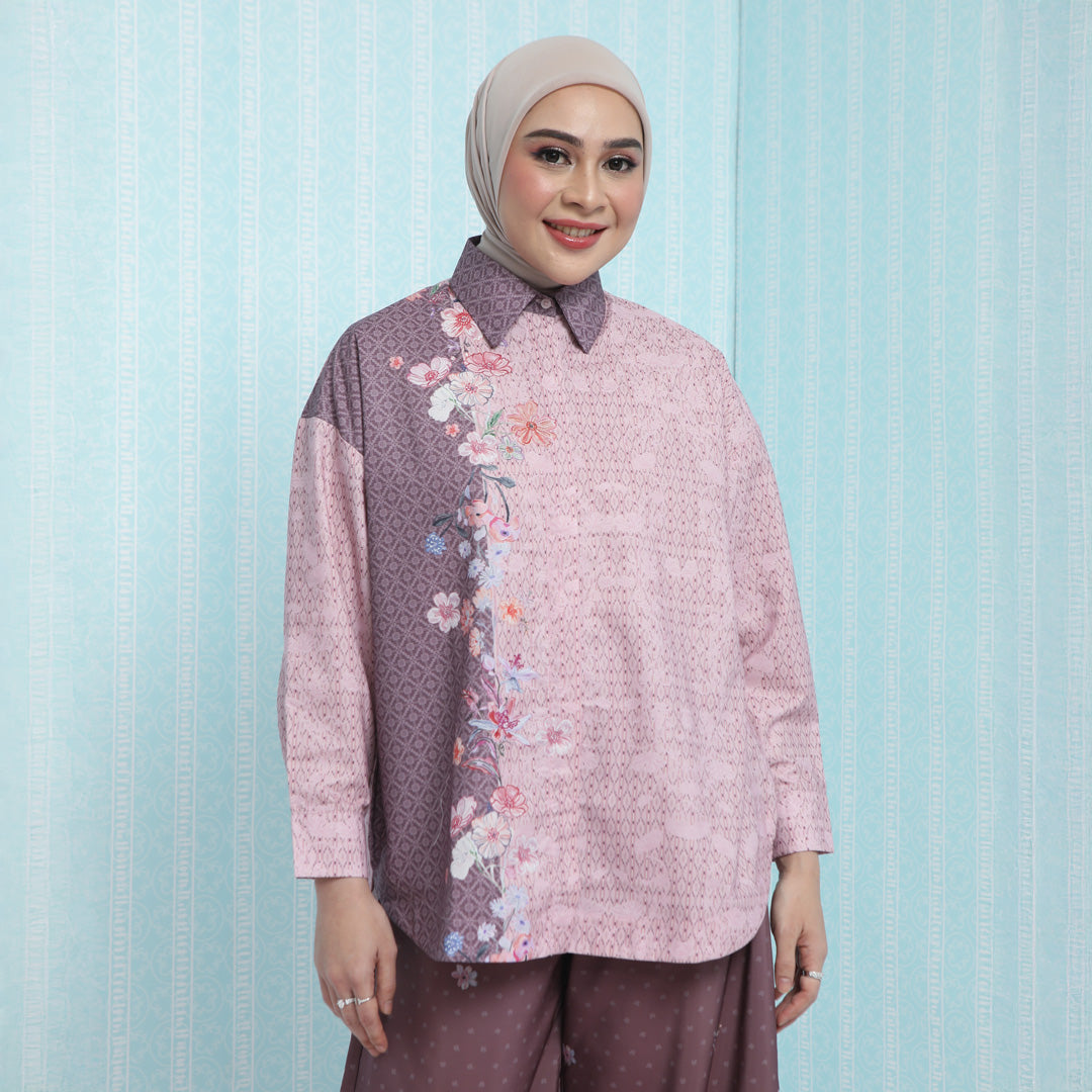 Leiqa Top Pink Plum + Gianni Pants Rosewood