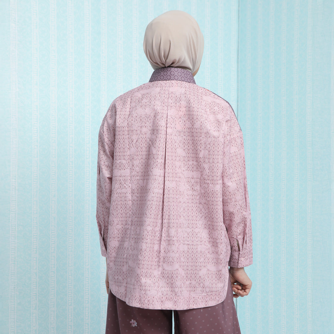 Leiqa Pink Plum Top