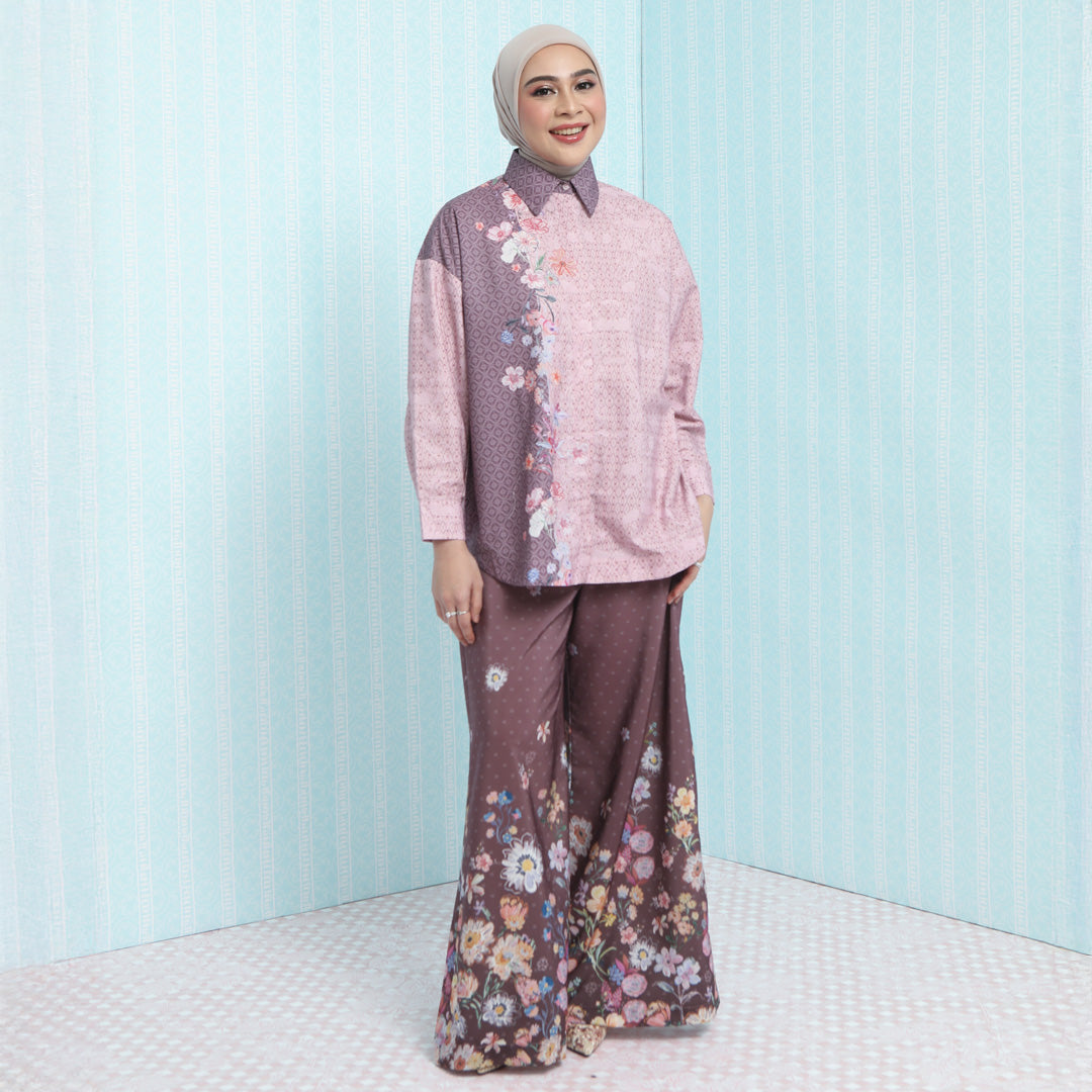 Leiqa Pink Plum Top
