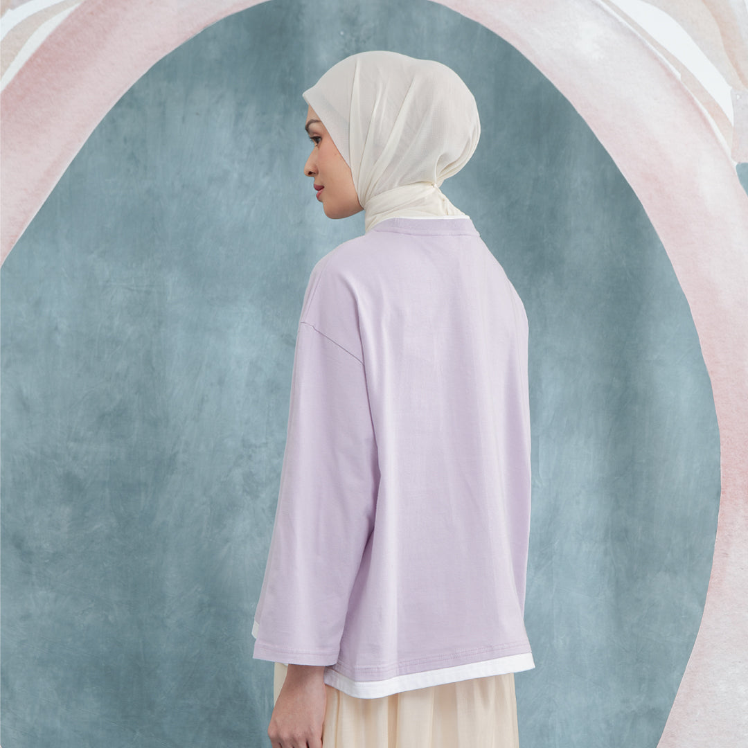 Rora Lilac Top