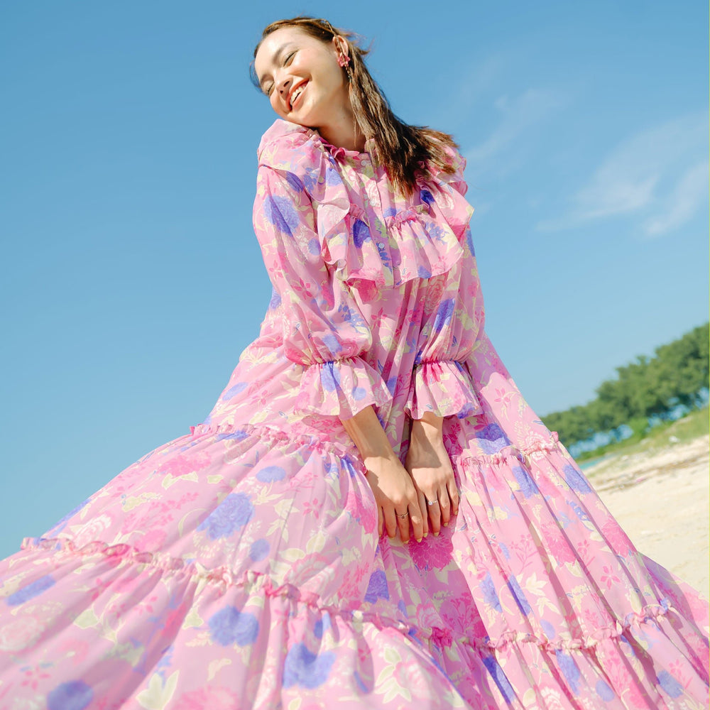 Laguna Multicolour Dress | HijabChic