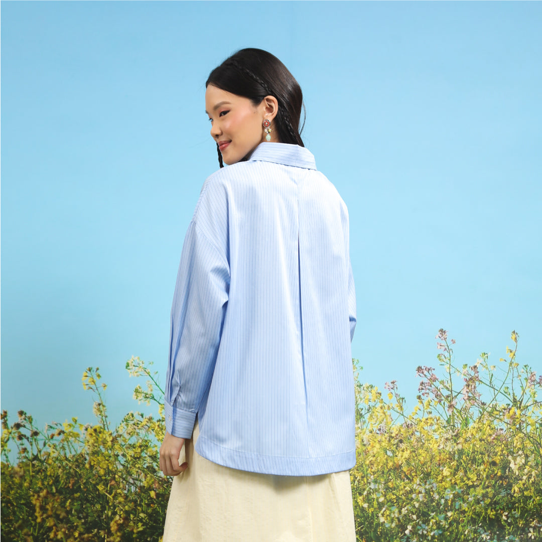 Leanne Blue Top