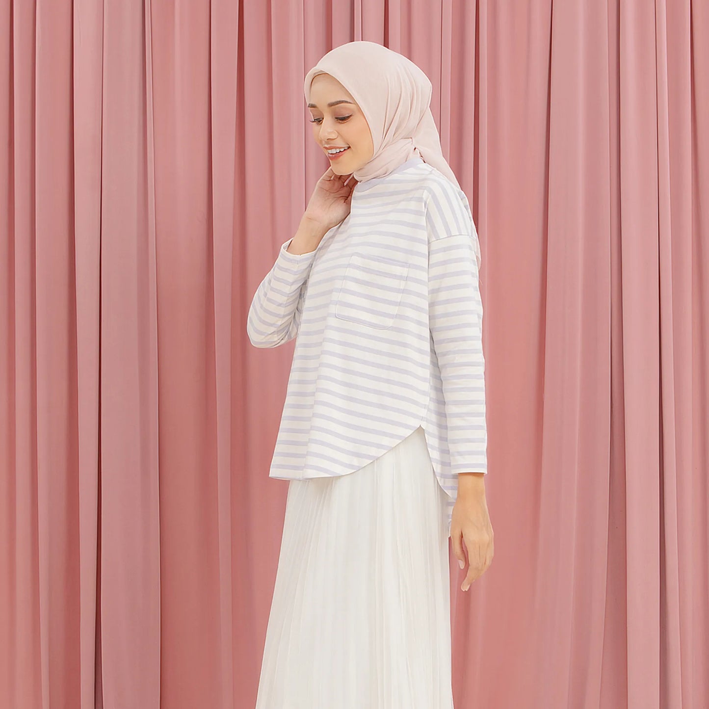 Fahira Lilac Top