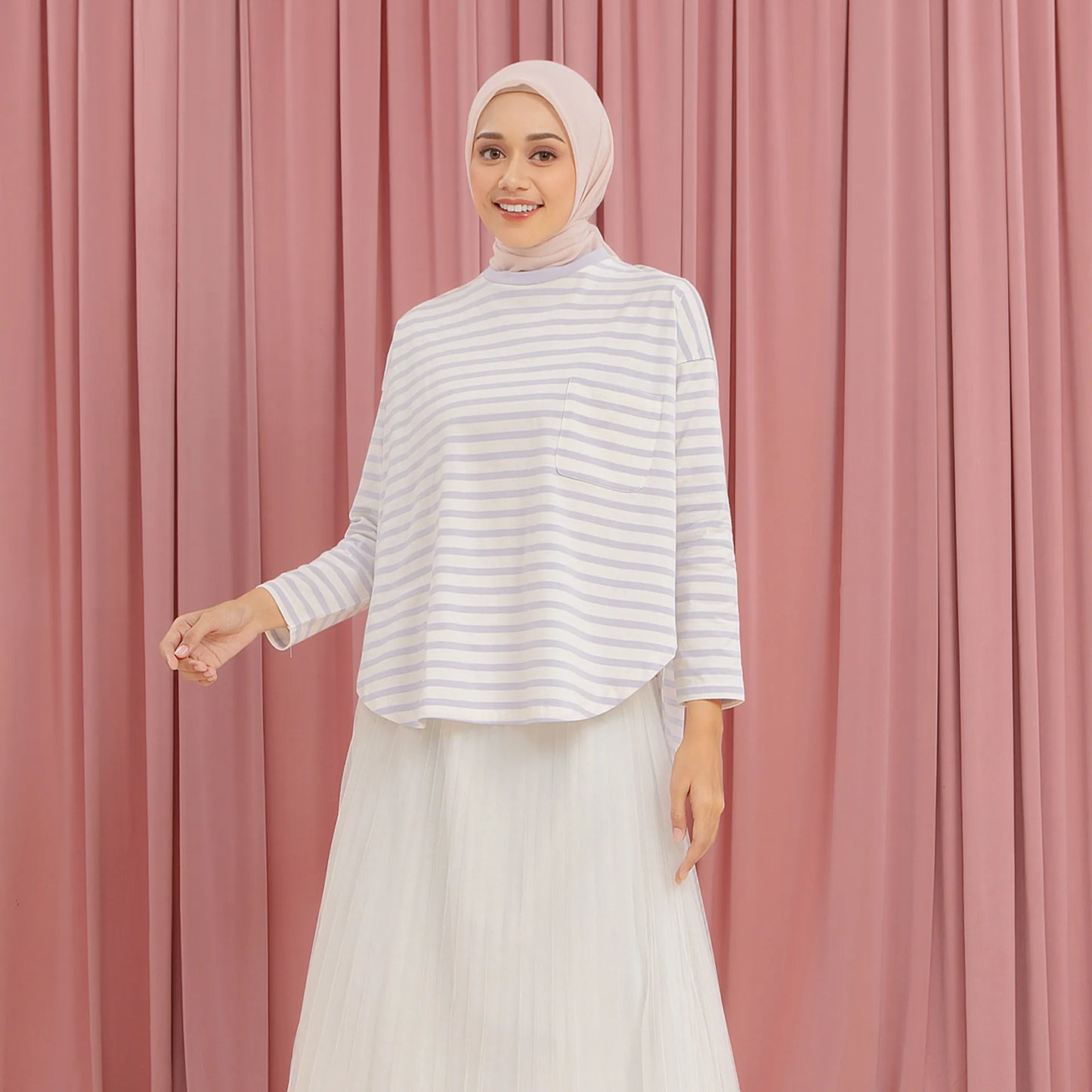 Fahira Lilac Top