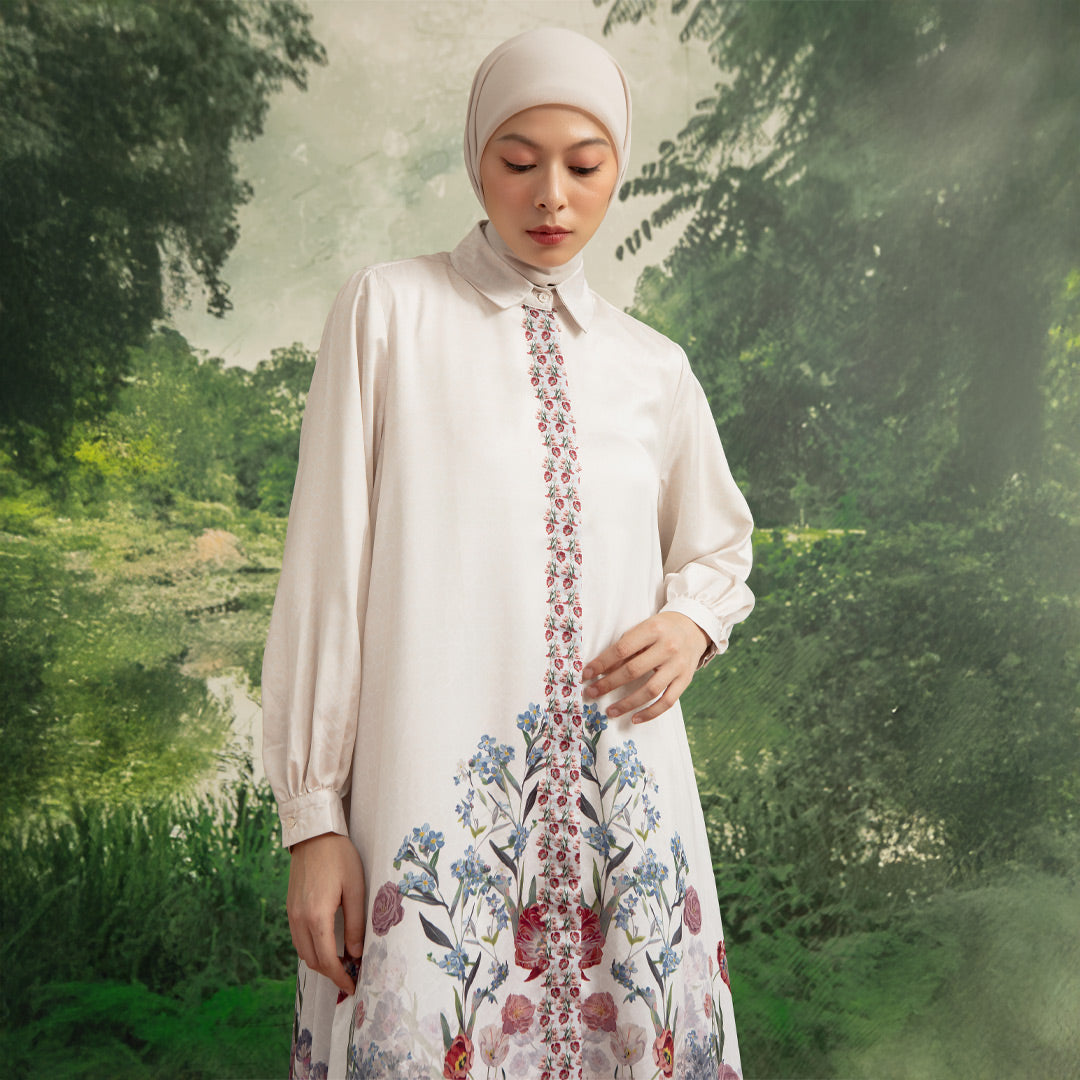 Mareen Blue Ash Dress