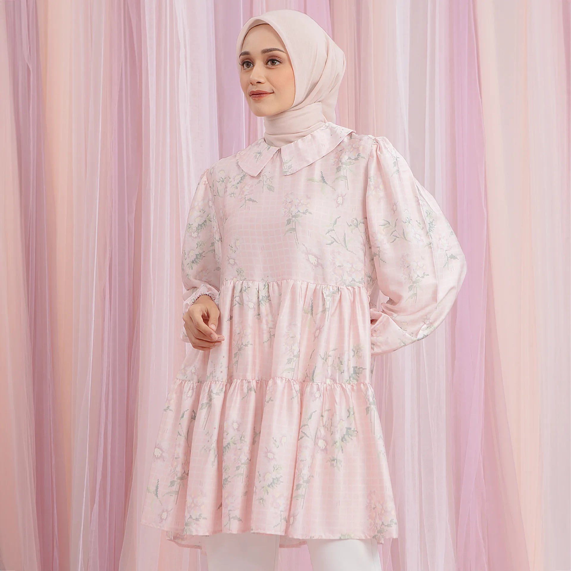 Maude Carnation Pink Tunic | HijabChic
