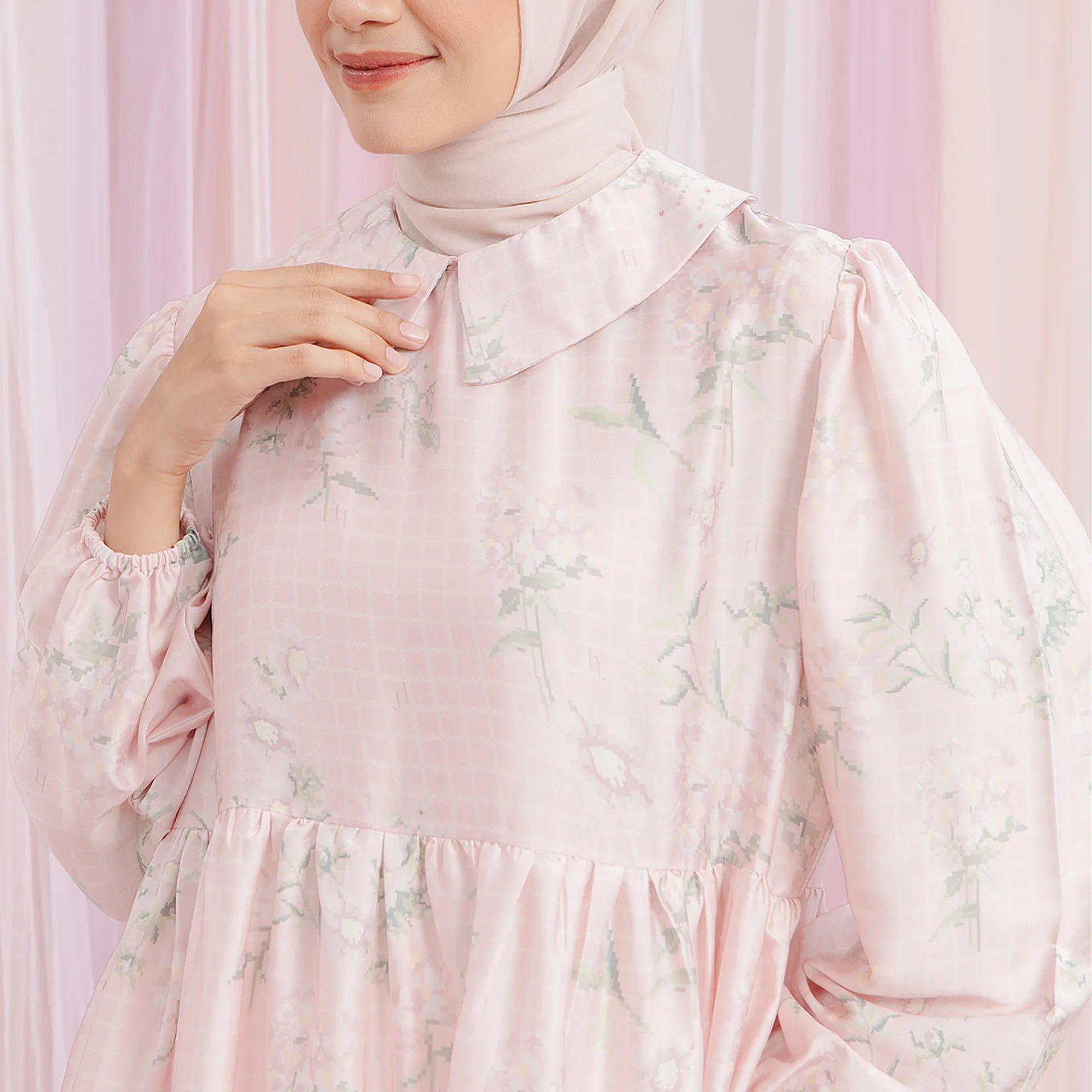 Maude Carnation Pink Tunic | HijabChic
