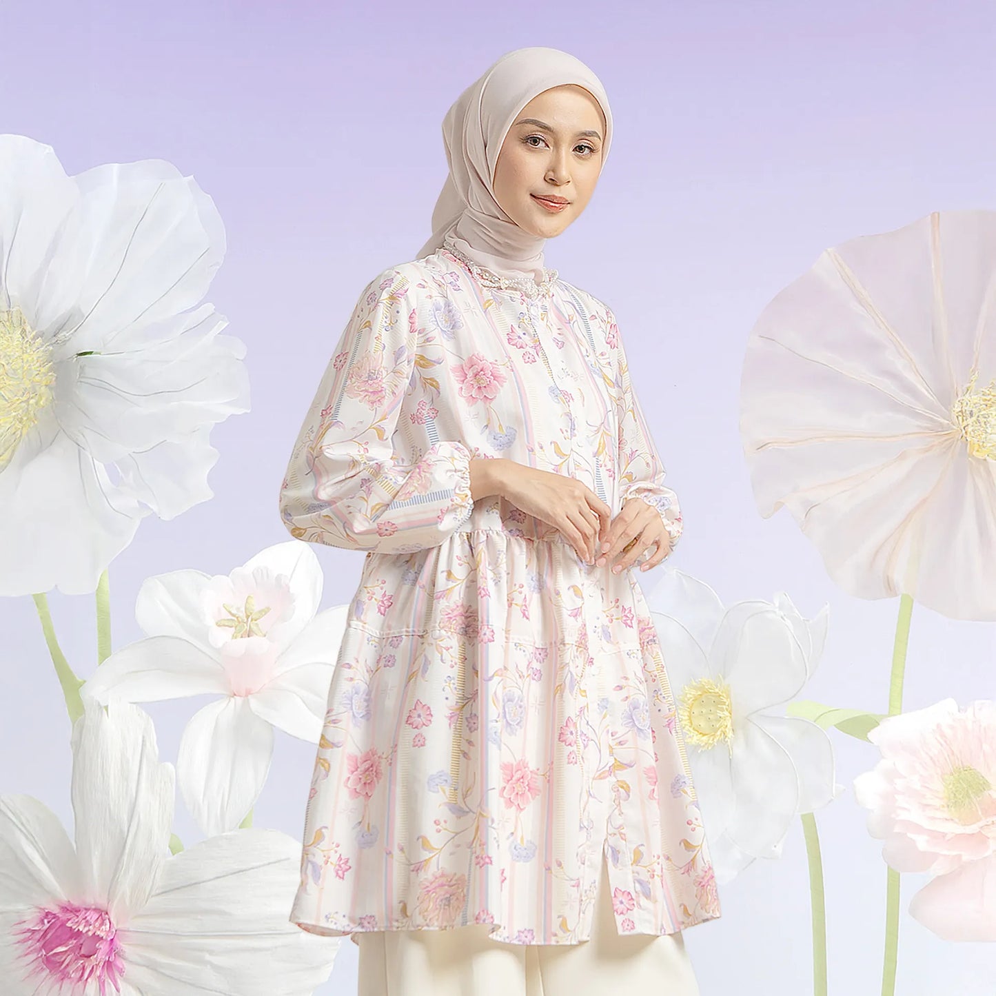 Melissa Creme Pink Tunic