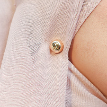 Magnetic Hijab Pins - Round Glossy