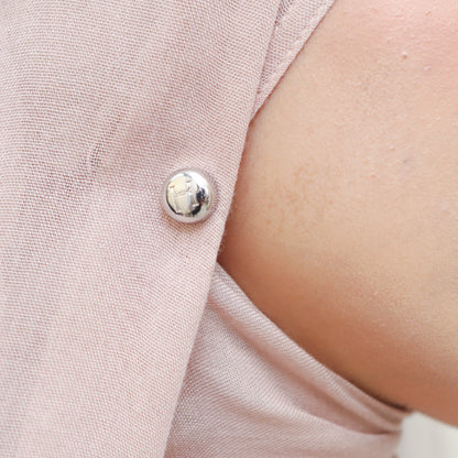 Magnetic Hijab Pins - Round Glossy