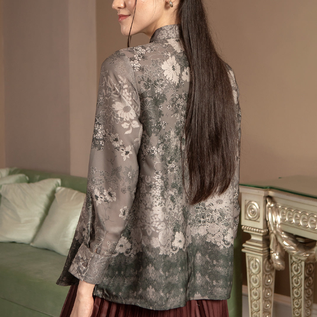 Maia Top Olive Ash