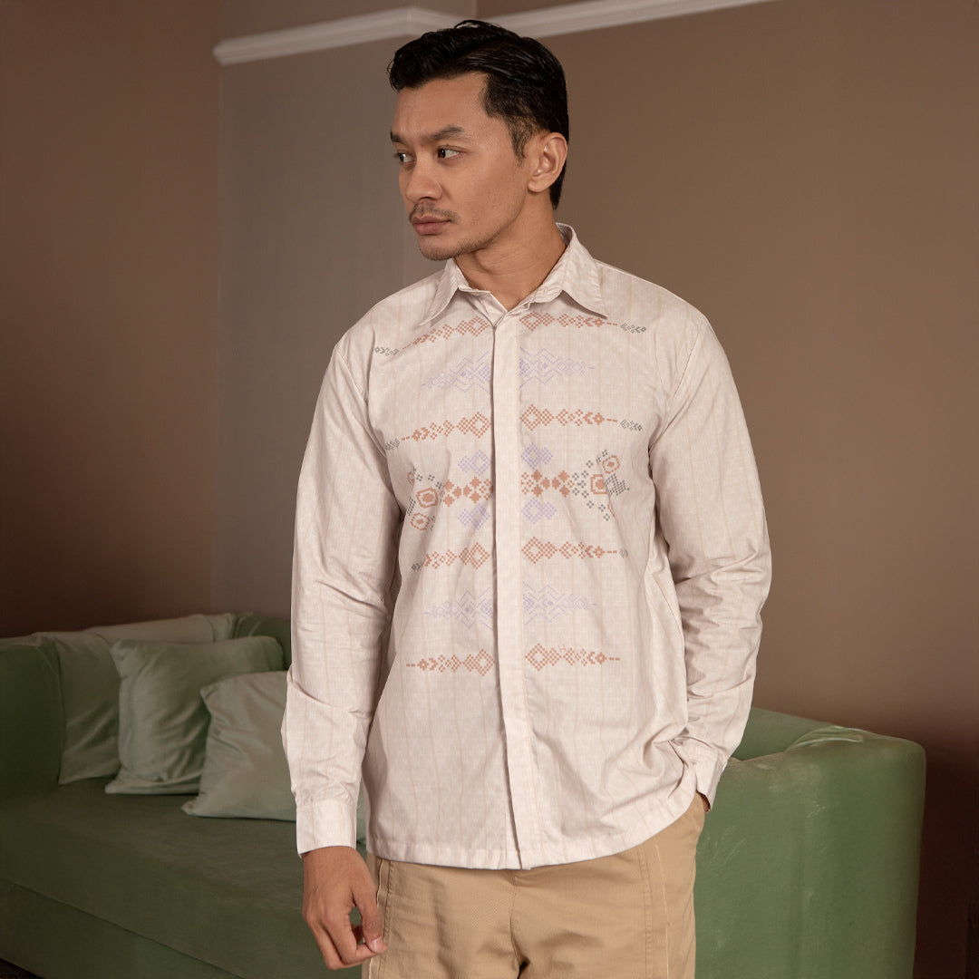 Bundling Homecoming Couple Malik Koko Sand Stone + Rosela Dress Peach