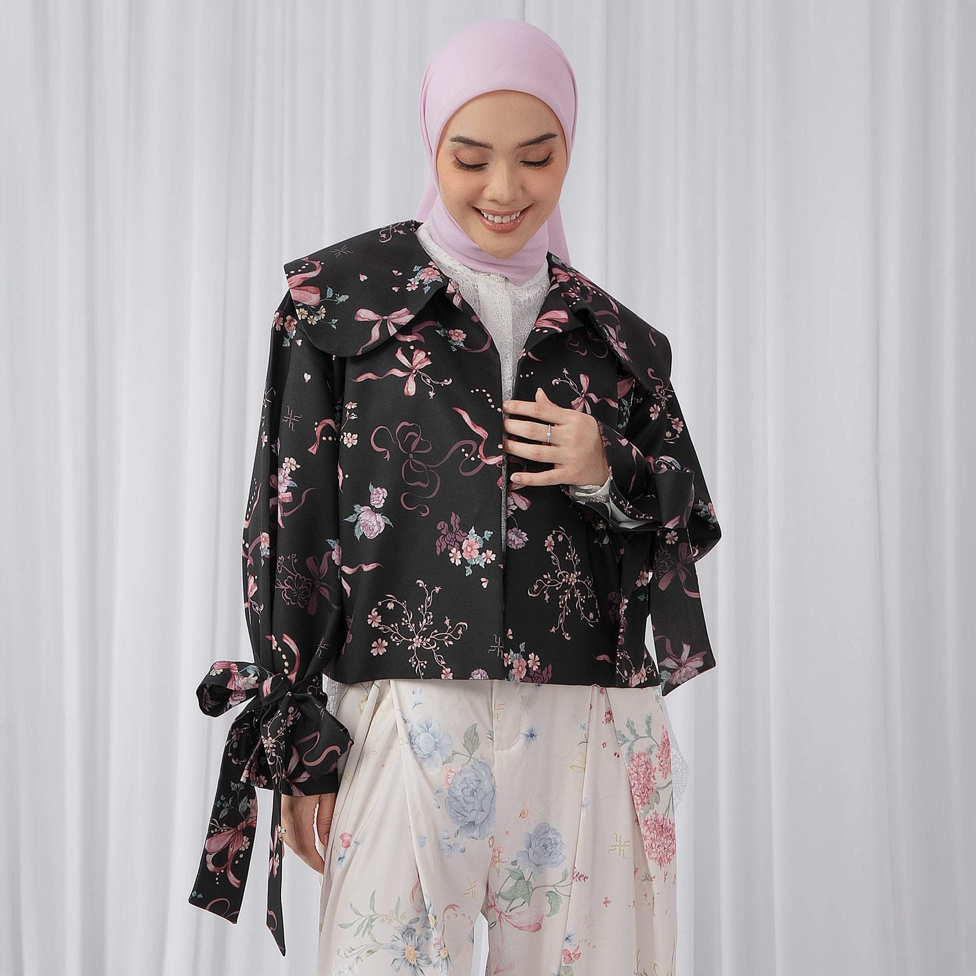 Marlow Raven Coquette Outerwear HijabChic 2