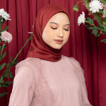 Giana Maroon Scraf | HijabChic