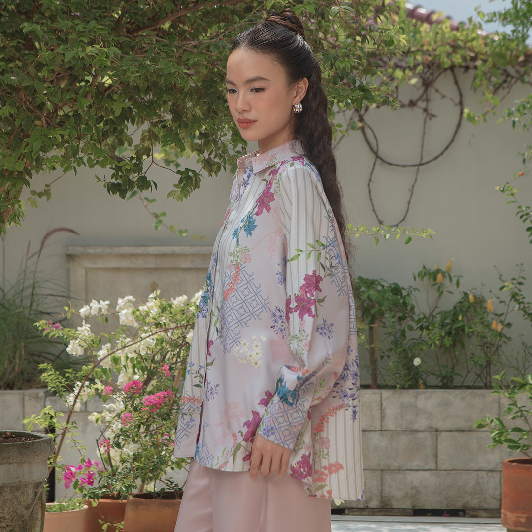 Merissa Top Lavender Bloom