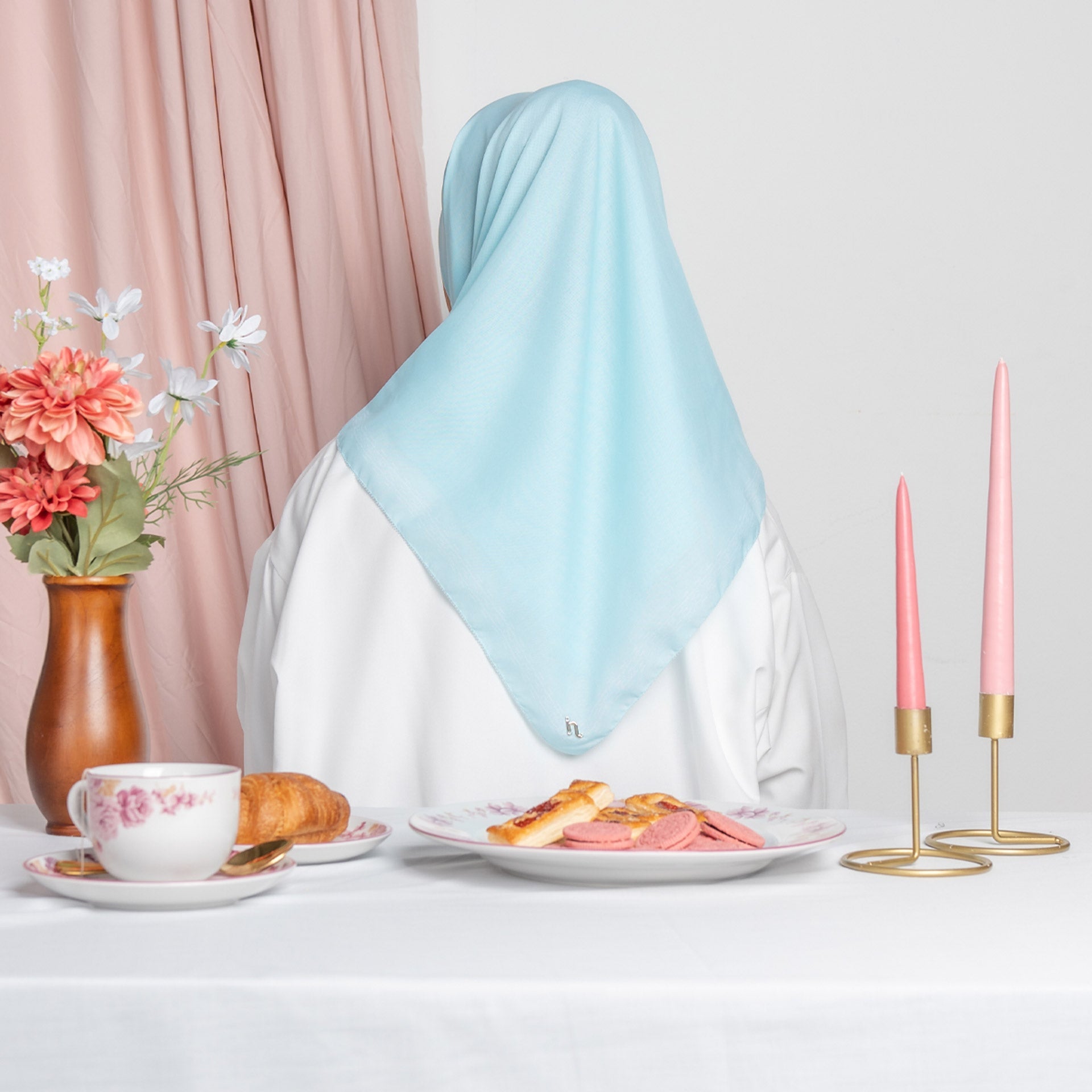 Runa Mint Daily Scarft | HijabChic