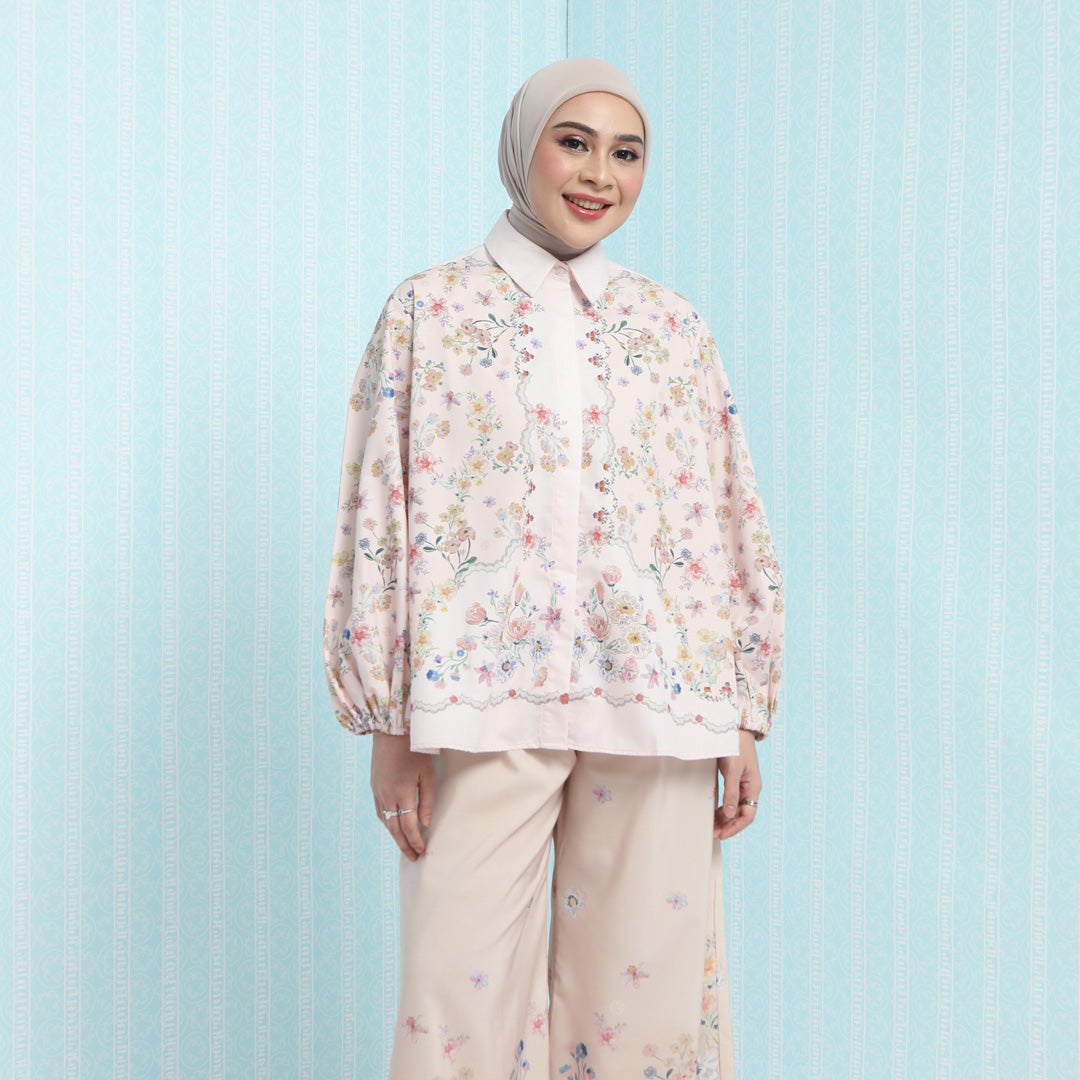 Narini Cream Top