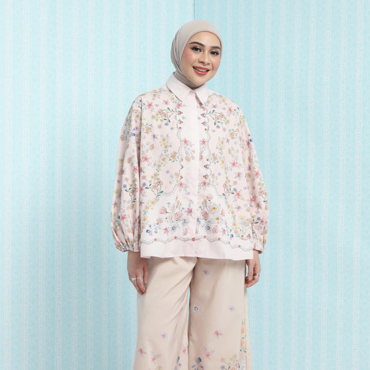 Narini Cream Top