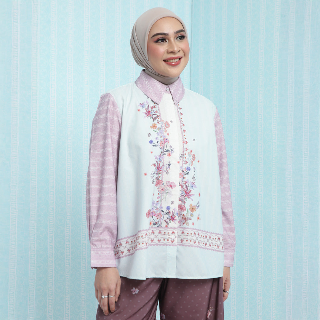 Naura Top + Gianni Pants Rosewood