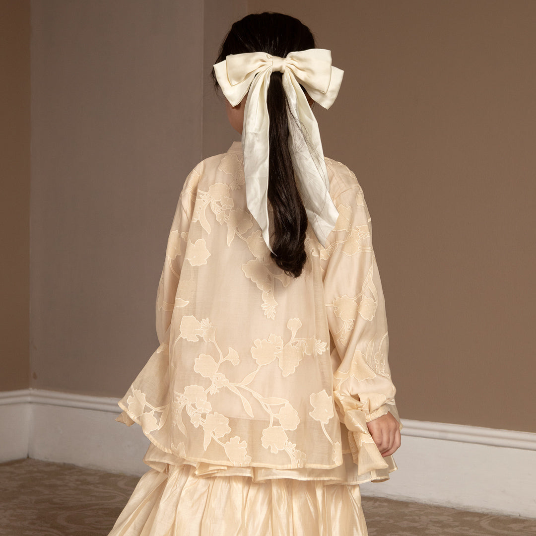 Narella girl Top Butter