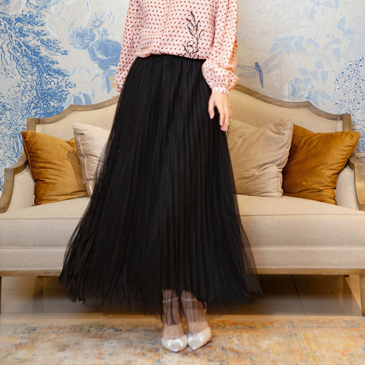 penelope pleats skirt hijabchic sabrina sosiawan rok tulle