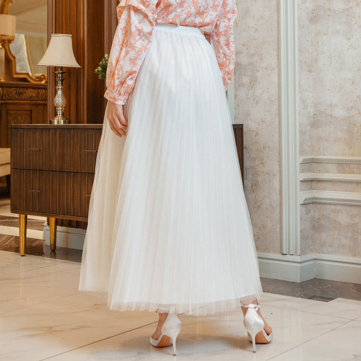 penelope pleats skirt hijabchic sabrina sosiawan rok tulle