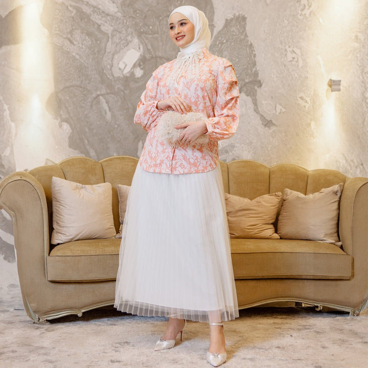 penelope pleats skirt hijabchic sabrina sosiawan rok tulle