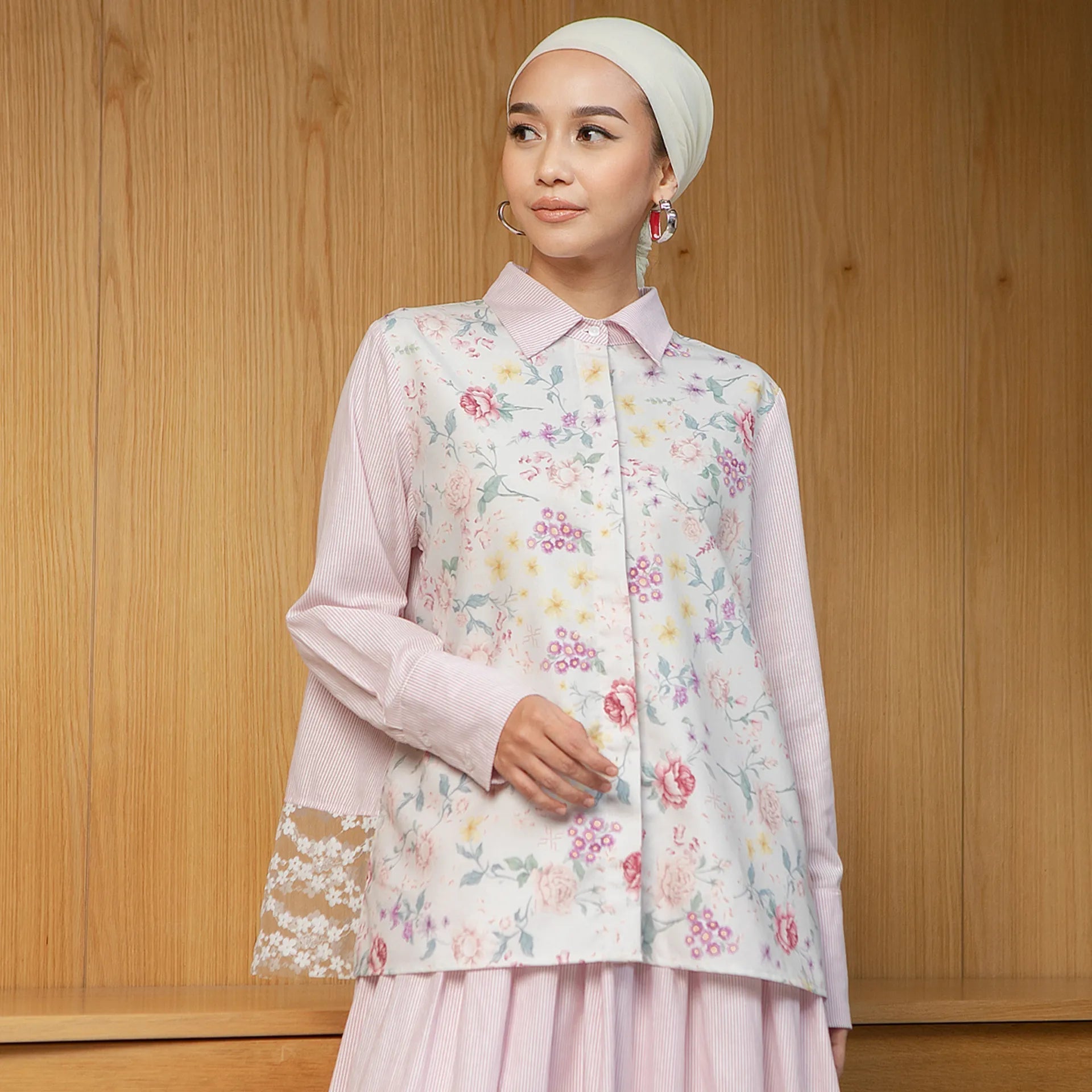 Phea Pale Pink Top | HijabChic