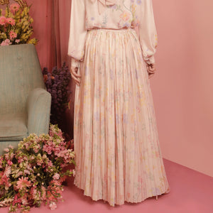 
            
                Load image into Gallery viewer, Preena Flora Botanica Pink Skirt
            
        