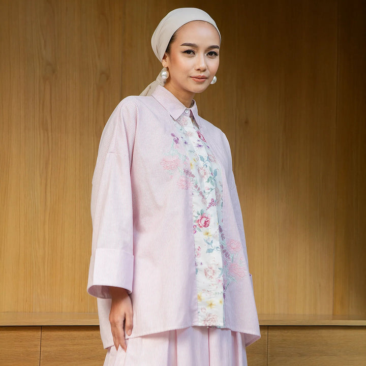 Rhett Pale Pink Top | HijabChic